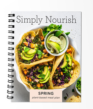 Load image into Gallery viewer, Simply Nourish Spring Meal Plan (HARD COPY)