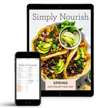 Load image into Gallery viewer, 4-Week Seasonal Meal Plan (DIGITAL)
