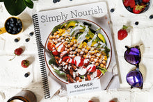 Load image into Gallery viewer, Simply Nourish Summer Meal Plan (HARD COPY)