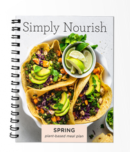 Load image into Gallery viewer, Simply Nourish Spring Meal Plan (HARD COPY)
