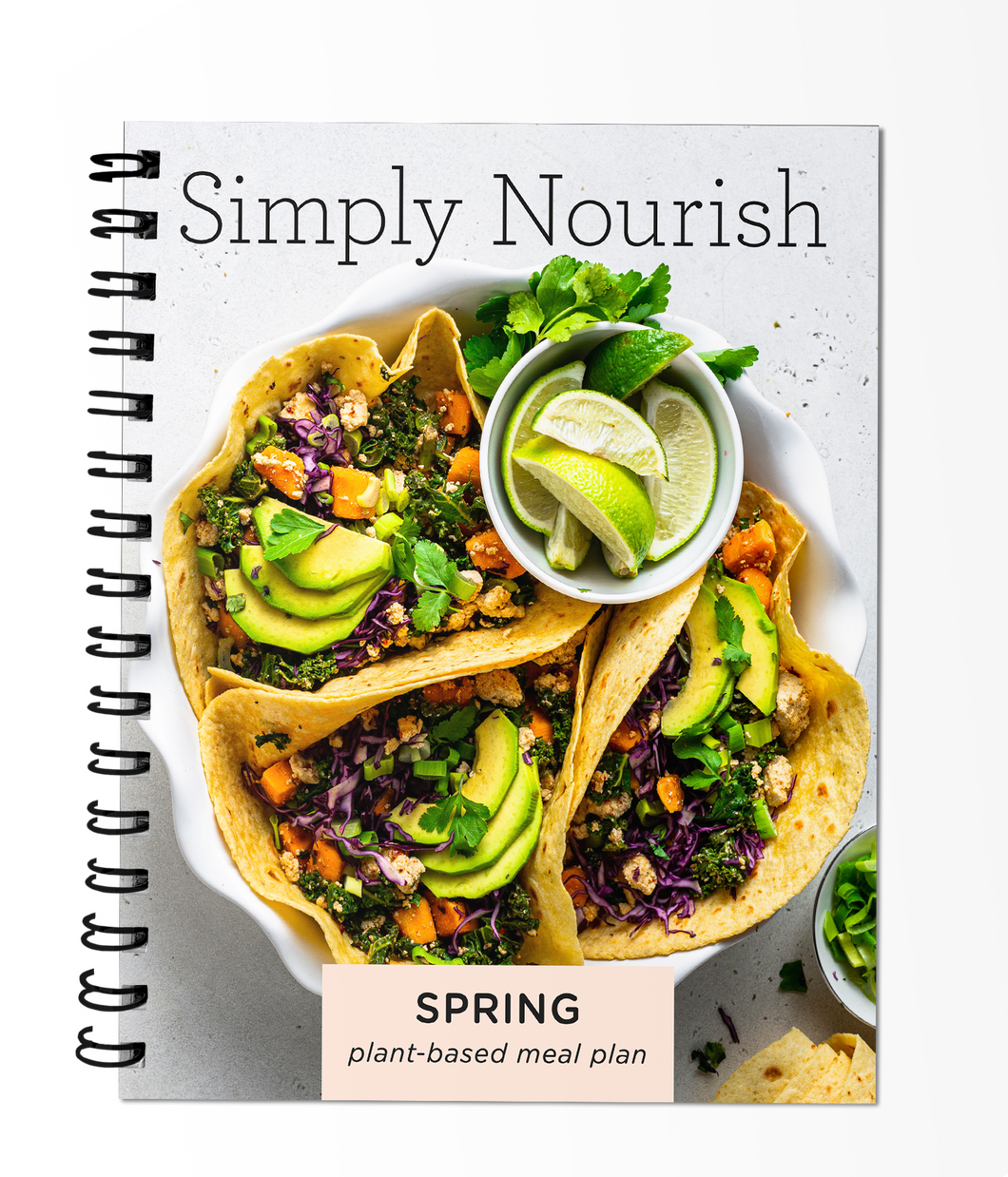 Simply Nourish Spring Meal Plan (HARD COPY)