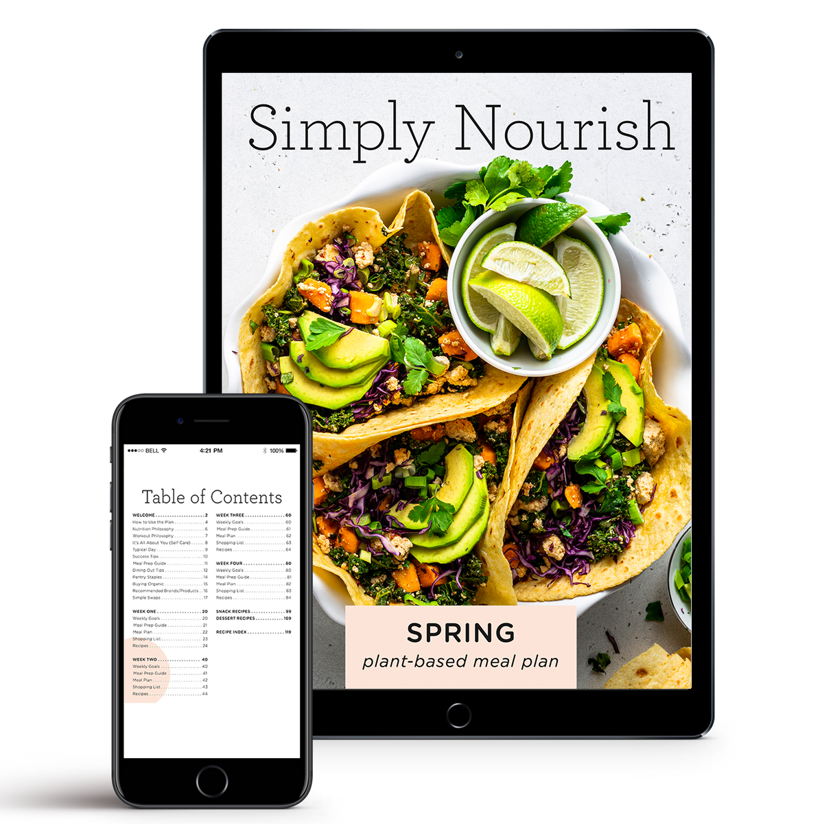 4Week Seasonal Meal Plan (DIGITAL) Simply Quinoa