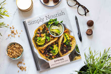 Load image into Gallery viewer, Simply Nourish Spring Meal Plan (HARD COPY)
